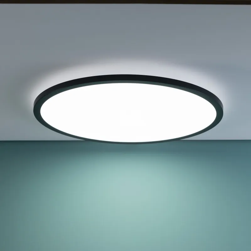 Víkendová Akce Brilliant - LED Stmívatelné stropní svítidlo TUCO LED/33W/230V 3000-6500K pr. 50 cm černá + dálkové ovládání