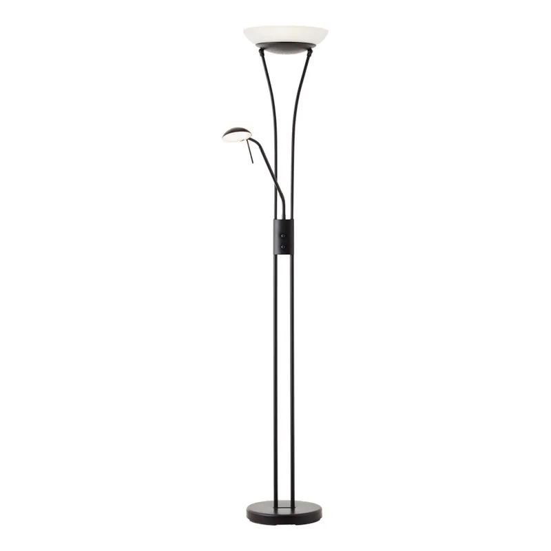 Pouze Dnes Brilliant - LED Stmívatelná stojací lampa FINN 2xLED/13W/230V černá