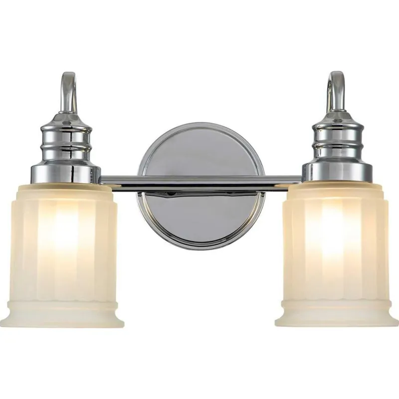 Finální Výprodej Quoizel - LED Koupelnové nástěnné svítidlo SWELL 2xG9/3W/230V IP44 lesklý chrom