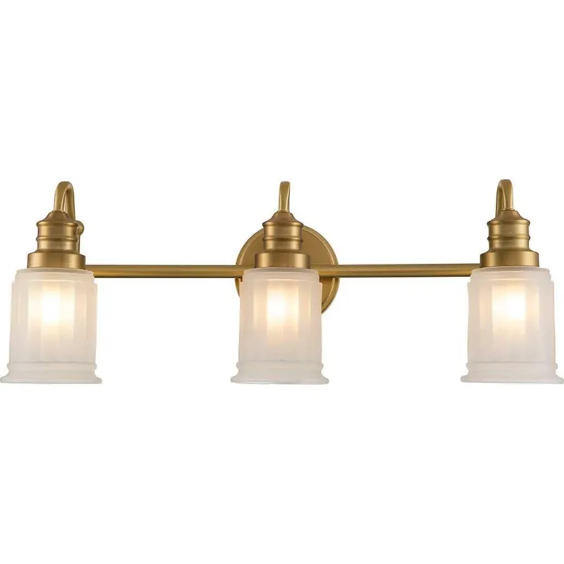 Quoizel - LED Koupelnové nástěnné svítidlo SWELL 3xG9/3W/230V IP44 zlatá Cenová Bomba