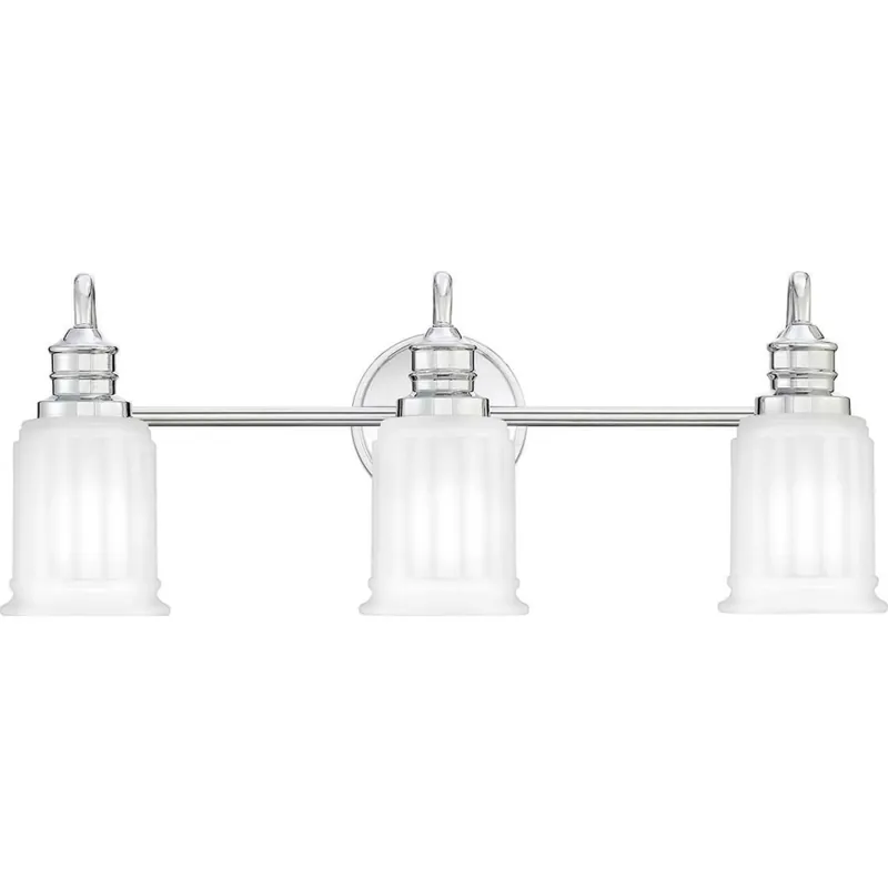 Quoizel - LED Koupelnové nástěnné svítidlo SWELL 3xG9/3W/230V IP44 lesklý chrom Top Prodej