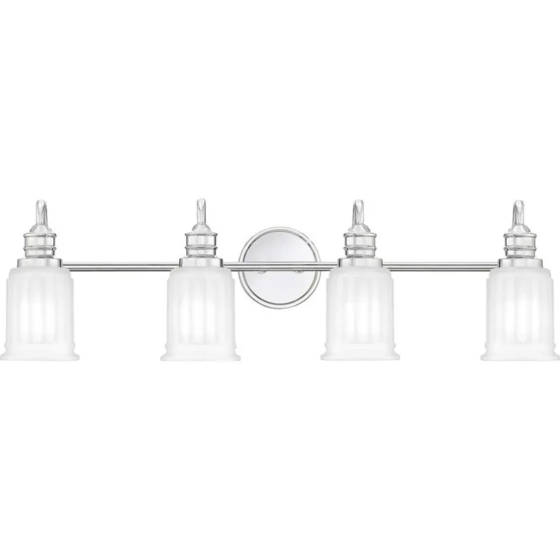 Quoizel - LED Koupelnové nástěnné svítidlo SWELL 4xG9/3W/230V IP44 lesklý chrom Akční Cena