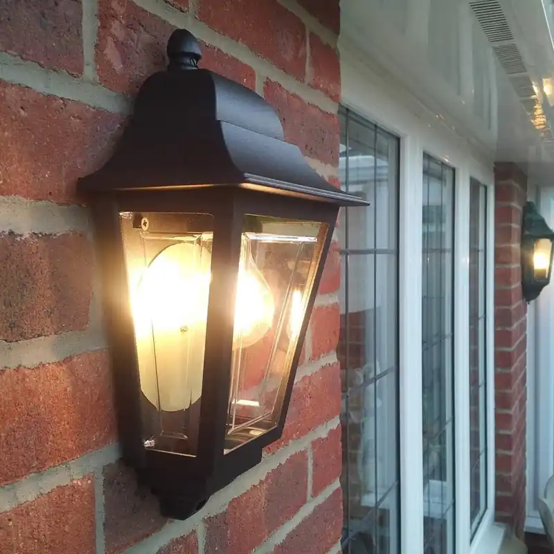 Elstead - Venkovní nástěnné svítidlo DECO LANE 1xE27/60W/230V IP44 černá Vysoce Kvalitní