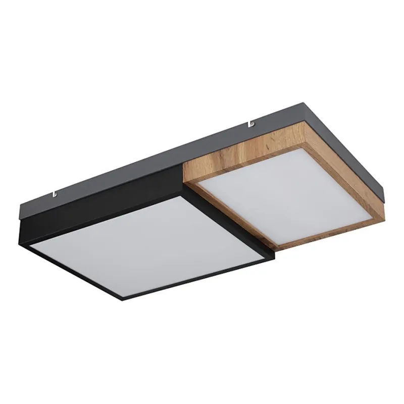 Globo 67286-30 - LED Stropní svítidlo GUNDI LED/30W/230V 35x65 cm hnědá/černá Časově Omezené