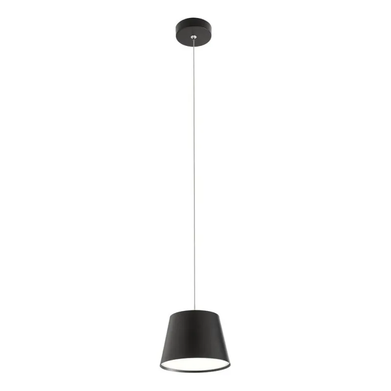 Hit Sezóny Redo 01-1496 - LED Lustr na lanku LOLLI LED/6W/230V pr. 14 cm černá