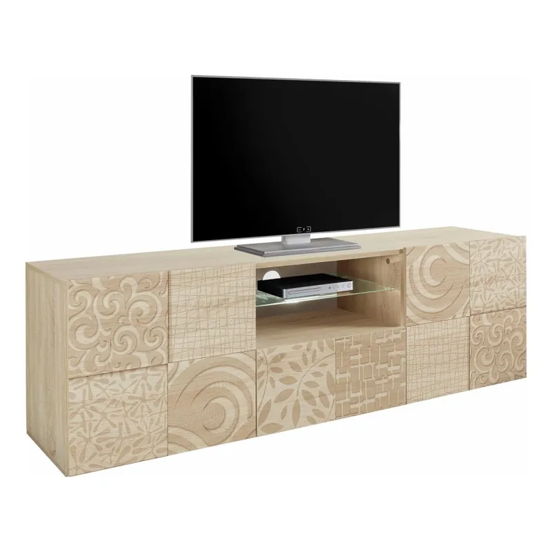Televizní stolek ARIA 181x43 cm dub sonoma Cenová Bomba