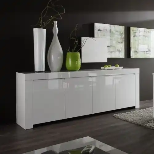 Komoda FINERA 210x85x50 cm bílá Nakupujte Hned