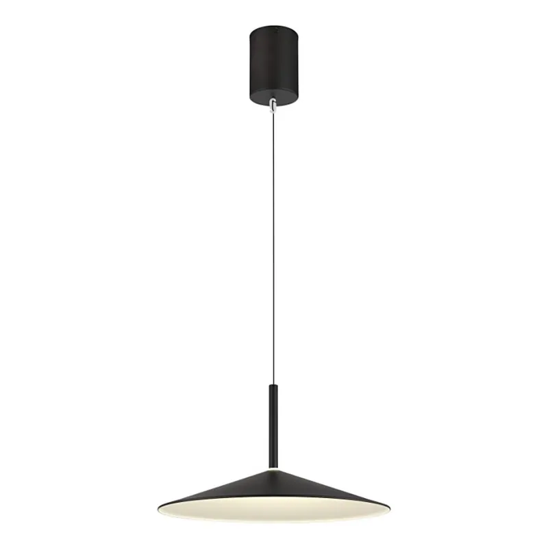 Nízká Cena Globo - LED Lustr na lanku LED/18W/230V 4000K černá