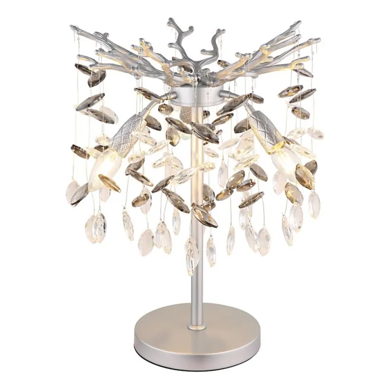 Globo - Stolní lampa 3xE14/40W/230V stříbrná Značkový