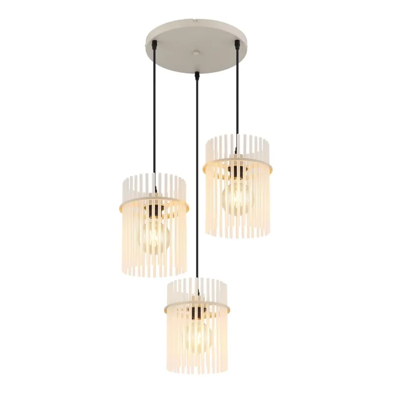 Sezónní Sleva Globo - Lustr na lanku 3xE27/60W/230V