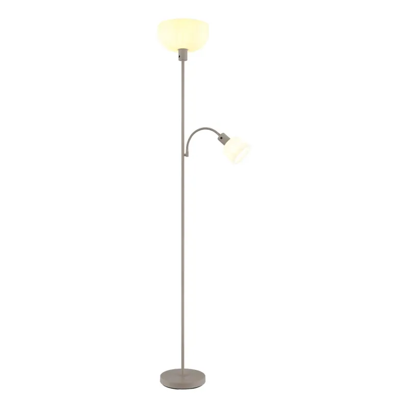 Rychlé Dodání Globo - Stojací lampa 1xE27/40W/230V + 1xE14/25W