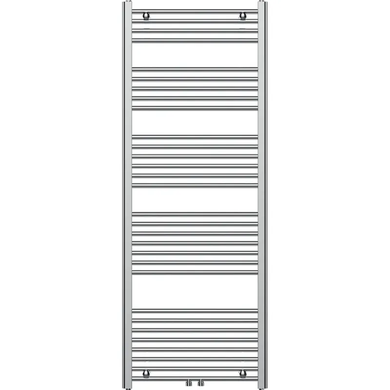 Novaservis - Koupelnový žebříkový radiátor 544W/230V 160x60 cm lesklý chrom rovný Kup Teď