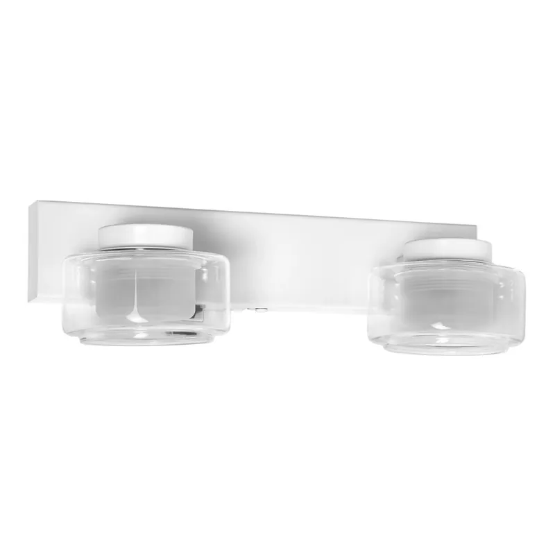 Omezená Nabídka Osram - LED Koupelnové nástěnné svítidlo ORBIS FLAME 2xLED/5,5W/230V IP44 bílá