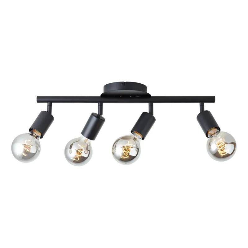 Akční Nabídka Brilliant - Bodové svítidlo 4xE27/28W/230V černá