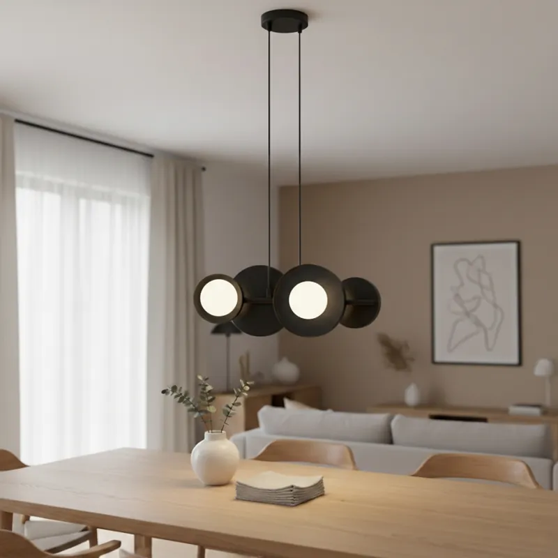 Odeslání Ihned Lustr na lanku MODEL 4xG9/8W/230V černá