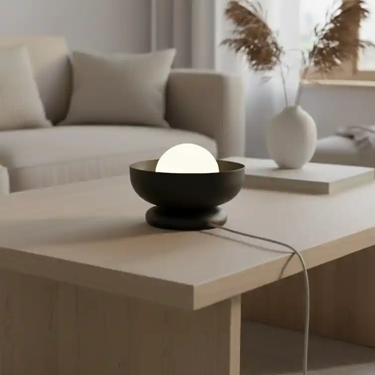 Speciální Cena Stolní lampa OZZY 1xG9/8W/230V černá