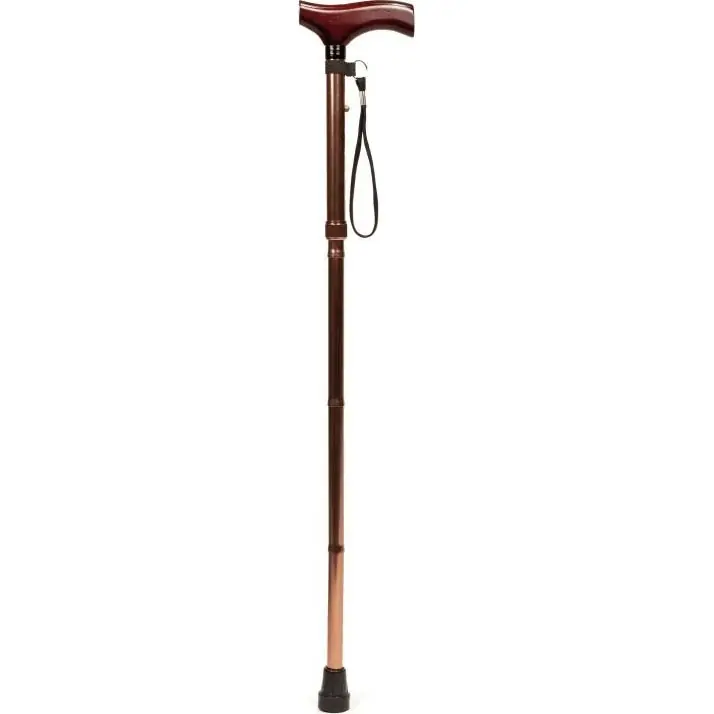 Vitility - Skládací hůl 92 cm hnědá Pouze Dnes