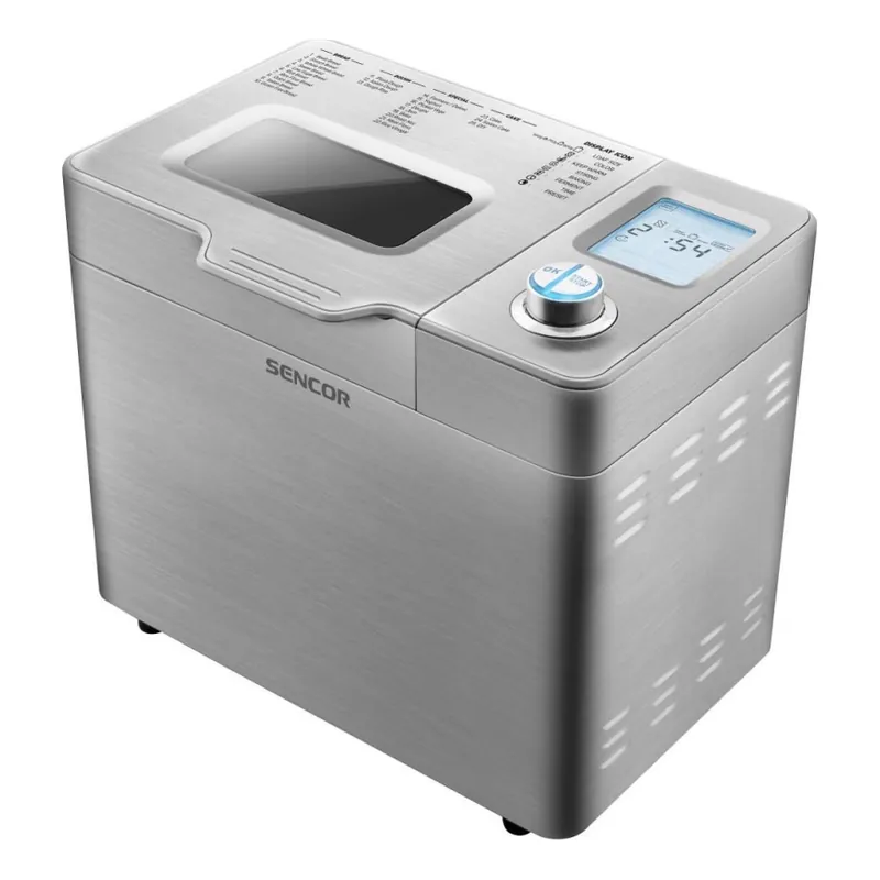 Sezónní Sleva Sencor - Domácí pekárna chleba 550W/230V matný chrom