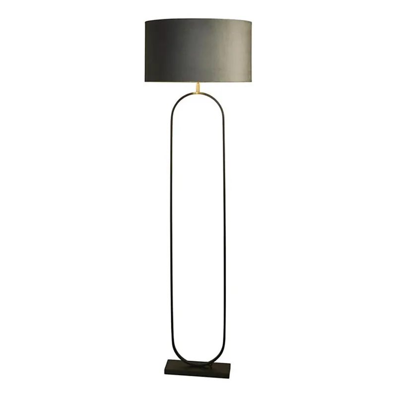Searchlight - Stojací lampa MODISH 1xE27/60W/230V šedá Akční Nabídka