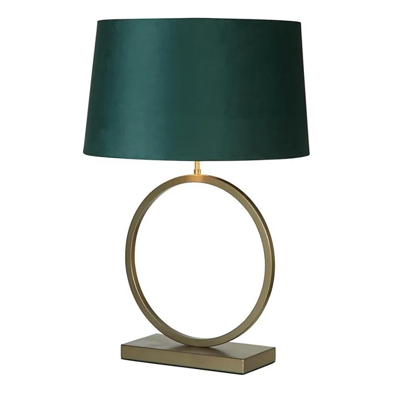 Víkendová Akce Searchlight - Stolní lampa ELEGANT 1xE27/60W/230V zelená