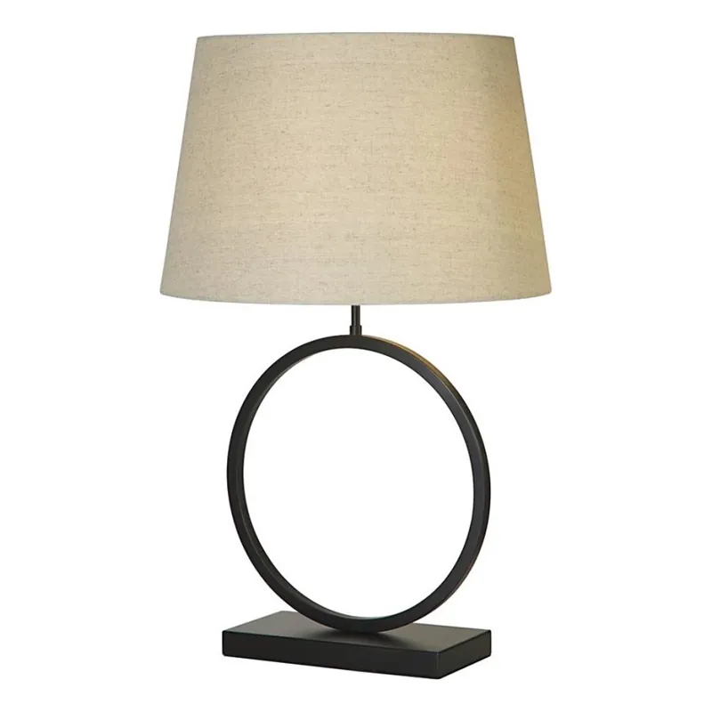 Searchlight - Stolní lampa ELEGANT 1xE27/60W/230V krémová Cenově Výhodný