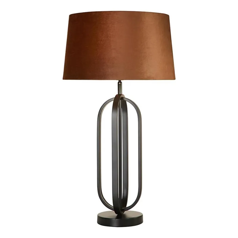 Searchlight - Stolní lampa CHIC 1xE27/60W/230V oranžová Akční Cena