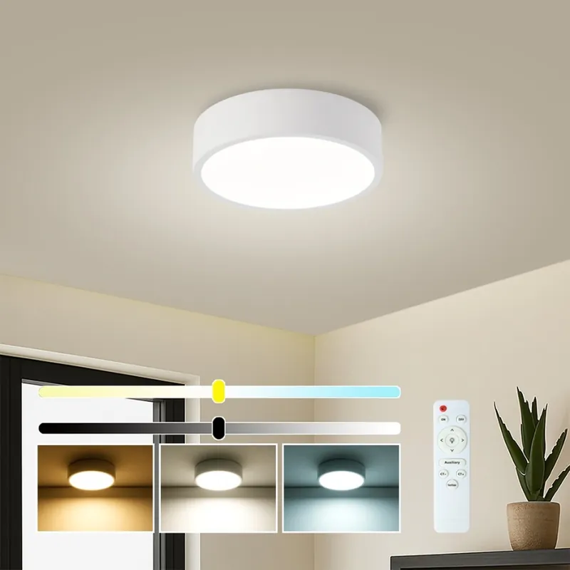 Nejlepší Volba Brilagi - LED Stmívatelné stropní svítidlo POOL LED/18W/230V 3000-6000K 20 cm bílá + dálkové ovládání