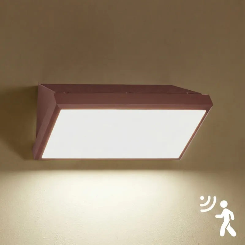 Brilagi - LED Venkovní nástěnné svítidlo se senzorem TRIANGLE LED/20W/230V hnědá IP65 Objednat Nyní