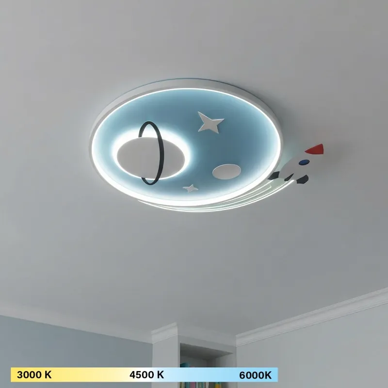 Brilagi -LED Dětské stropní svítidlo STARSHIP LED/64W/230V 3000/4500K modrá Pouze Dnes