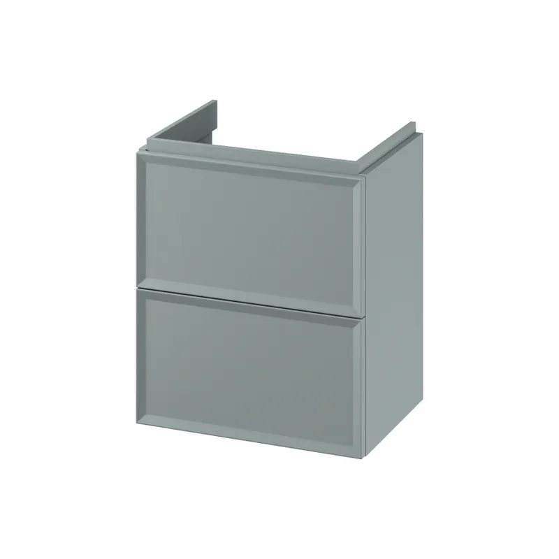 Cenový Hit Cersanit S1021-007 - Závěsná koupelnová skříňka pod umyvadlo MILLE SLIM 50x35 cm mintová