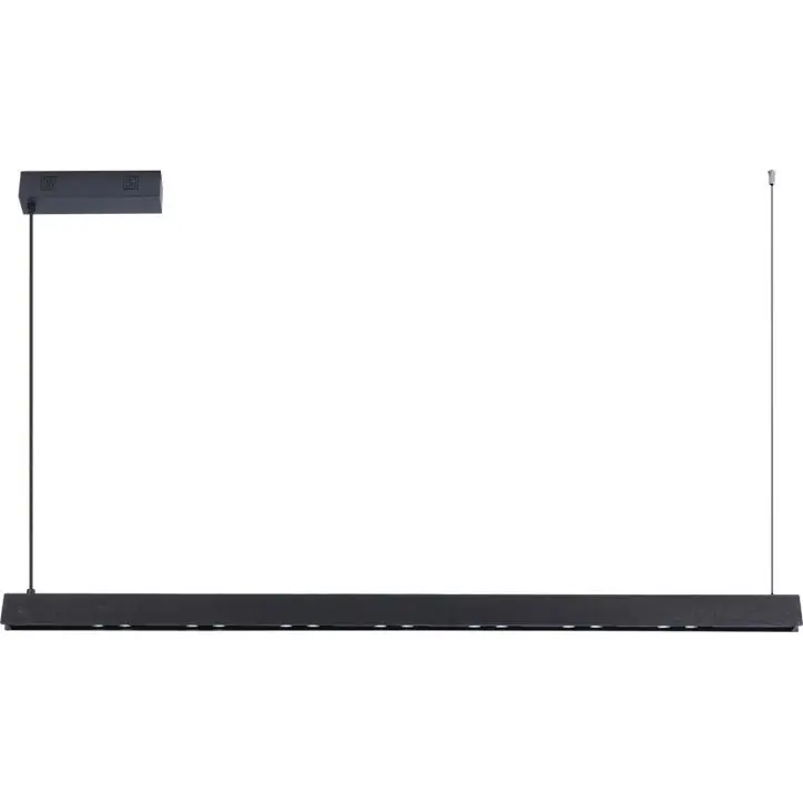 Immax NEO 07306L - LED Stmívatelný lustr na lanku MADEIRA LED/26W/230V Wi-Fi Tuya 122 cm černá + dálkové ovládání Ihned K Objednání