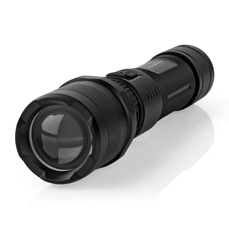 Dokud Zásoby Vydrží LED Stmívatelná nabíjecí hliníková svítilna LED/10W/5V 2200 mAh IPX4 černá