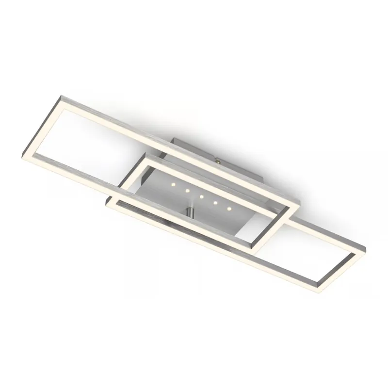 Brilo - LED Stmívatelné stropní svítidlo LED/30W/230V 3000K matný chrom Autentický
