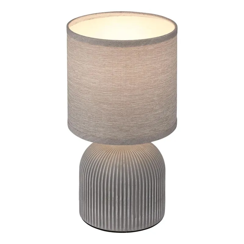 Pouze Dnes Brilo - Stolní lampa INO 1xE14/10W/230V šedá