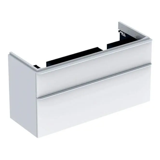 Geberit 500.356.00.1 - Koupelnová skříňka pod dvojumyvadlo Smyle Square 61,7x118,4 cm bílá Kup Teď