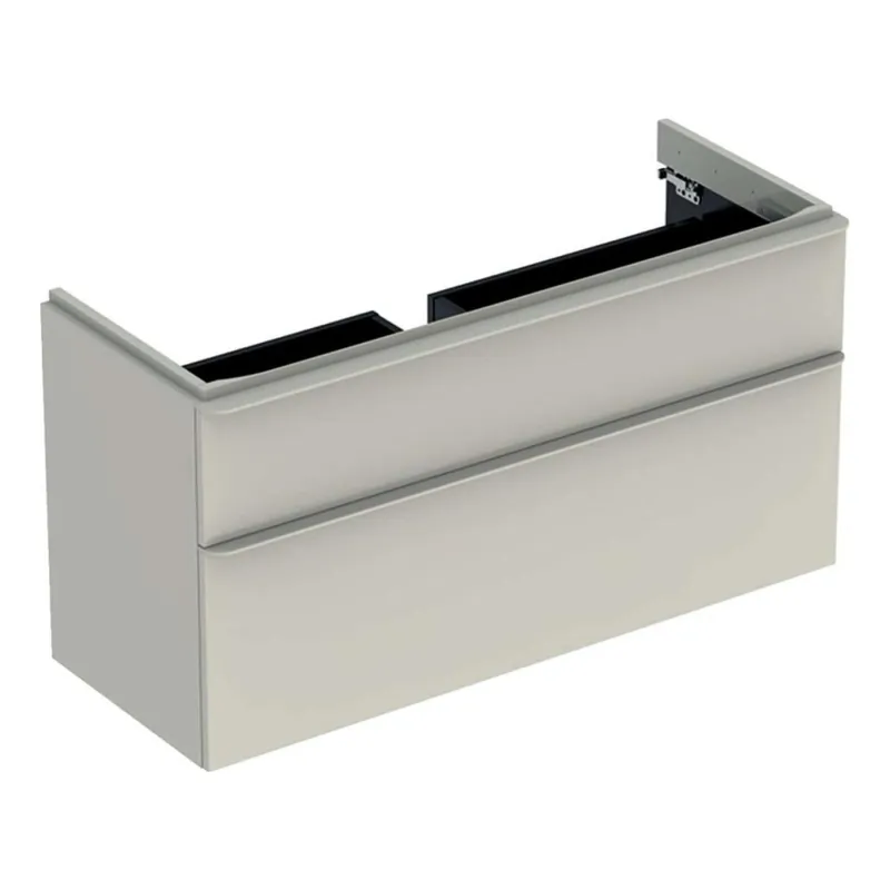 Ověřený Geberit 500.355.JL.1 - Koupelnová skříňka pod umyvadlo Smyle Square 61,7x118,4 cm písková