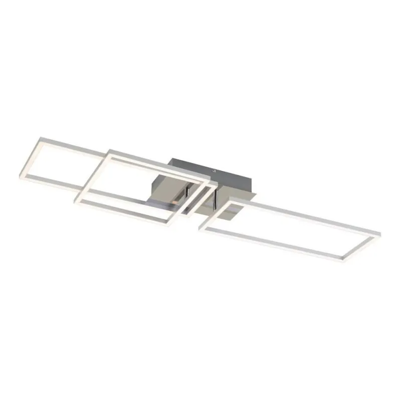 LED Stropní svítidlo LED/42W/230V 3000K matný chrom Cenově Výhodný