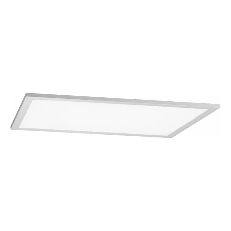 Koupit Online LED RGBW Stmívatelný přisazený panel LED/13,5W/230V 3000-6500K 29,5x59,5 cm stříbrná + dálkové ovládání