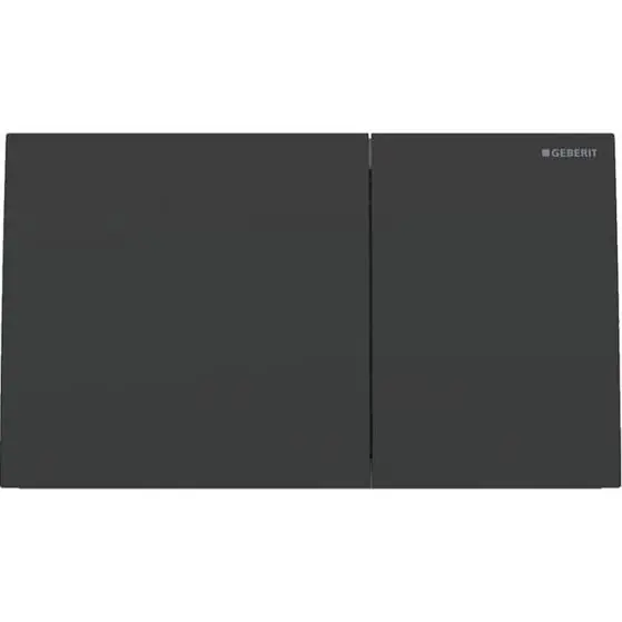 Geberit 115.622.14.1 - Splachovací tlačítko Sigma70 25x14,6 cm matná černá Výprodej