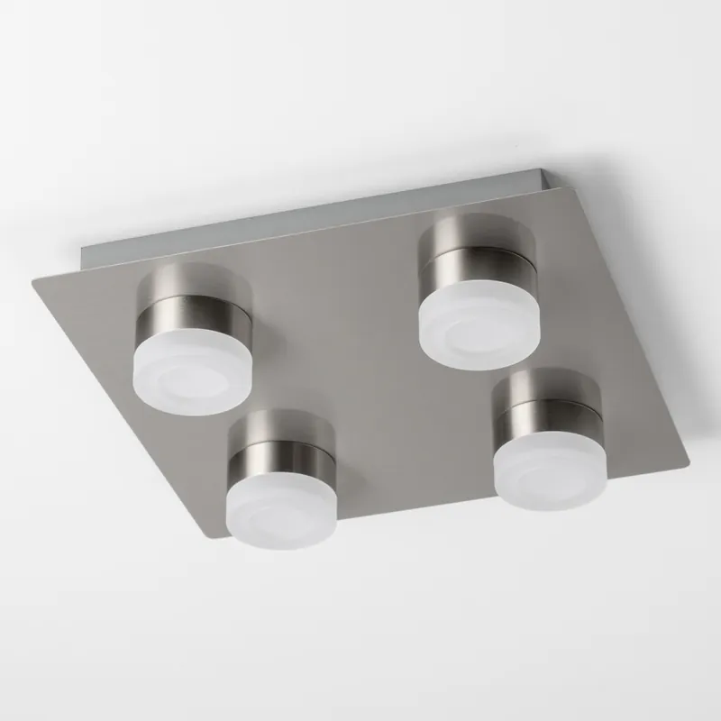 LED Stropní svítidlo 4xLED/4W/230V matný chrom Akce