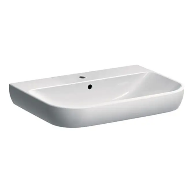 Geberit 500.248.01.1 - Závěsné umyvadlo Smyle 70x48 cm keramika/bílá Nejprodávanější