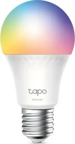 Bezpečná Platba LED RGBW Stmívatelná žárovka MATTER A60 E27/8,6W/230V 2500-6500K Wi-Fi - TP-Link