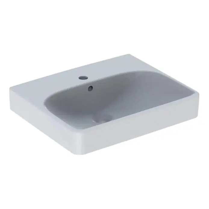 Geberit 500.256.01.1 - Závěsné umyvadlo Smyle Square 50x41 cm keramika/bílá Cenově Výhodný