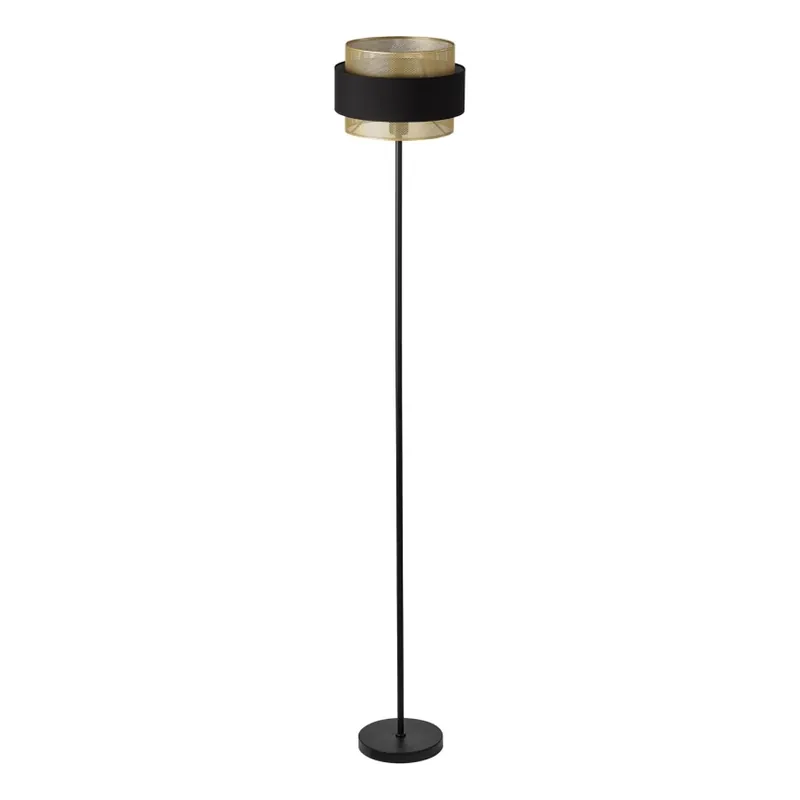 Osram - Stojací lampa DECOR HORNET 1xE27/10W/230V černá/zlatá Pouze Dnes