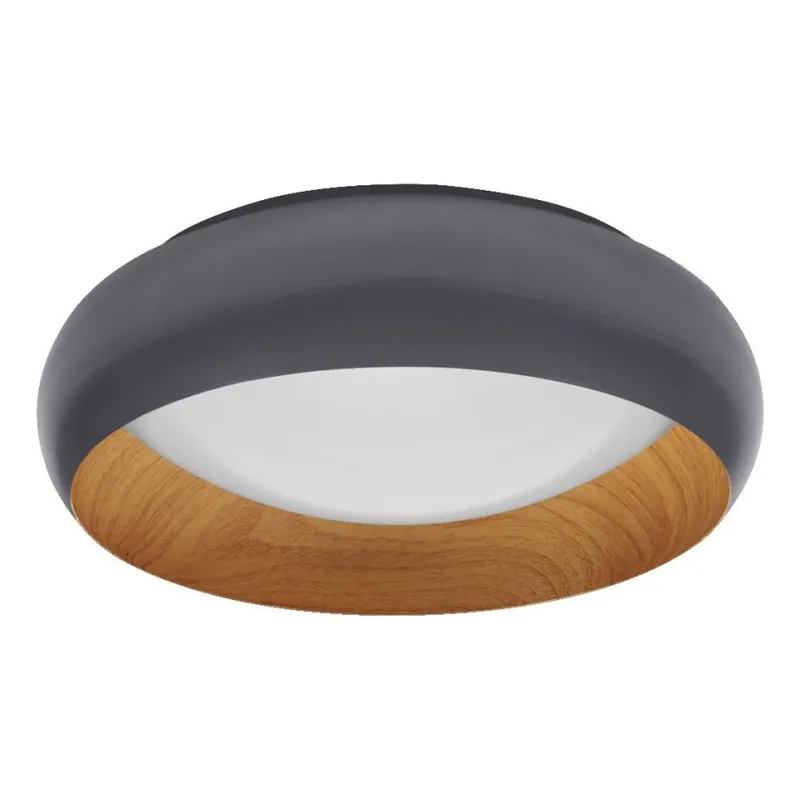 Dokud Zásoby Vydrží Osram - LED Stmívatelné stropní svítidlo ORBIS LIVIA LED/16W/230V pr. 30 cm antracit/hnědá