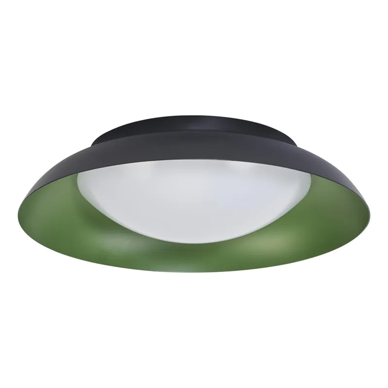 Omezená Nabídka Osram - LED Stmívatelné stropní svítidlo ORBIS PLATE LED/19W/230V pr. 31 cm zelená/černá