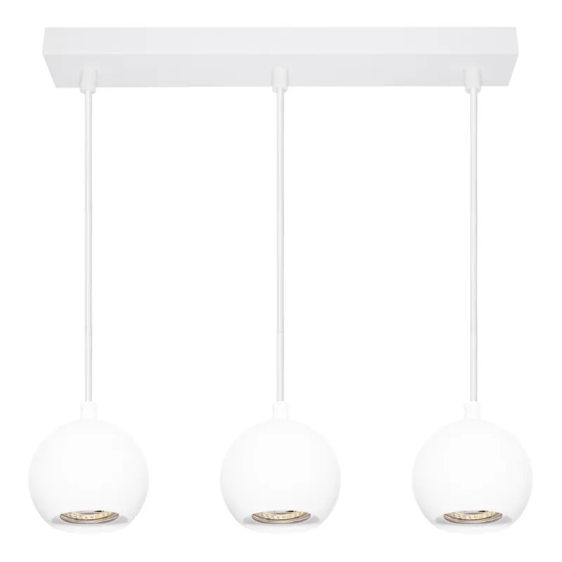 Ověřený Osram - Lustr na lanku SPOT SPHERAL 3xGU10/6W/230V bílá