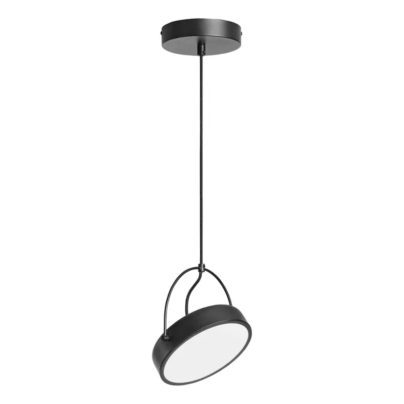 Aktuální Osram - LED Lustr na lanku DECOR PUCK LED/12W/230V CRI 90 černá