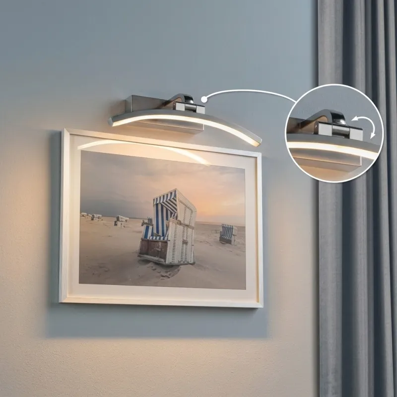 Paulmann 95556 - LED/6W Obrazové svítidlo BENTO 230V 30 cm matný chrom Zlevněný