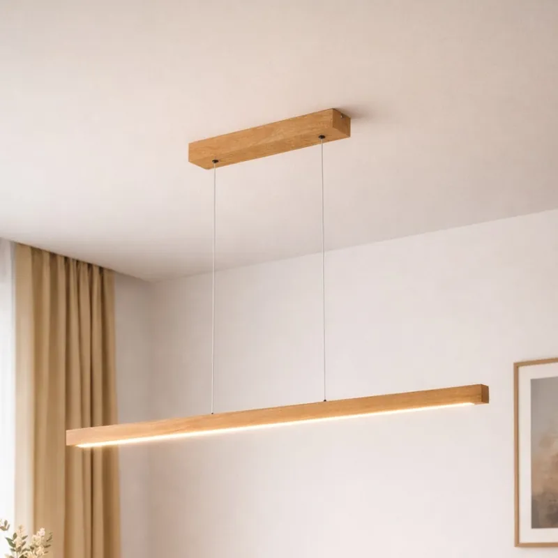 Must-Have LED Lustr na lanku VERDE LED/18W/230V 3000K 106 cm dub